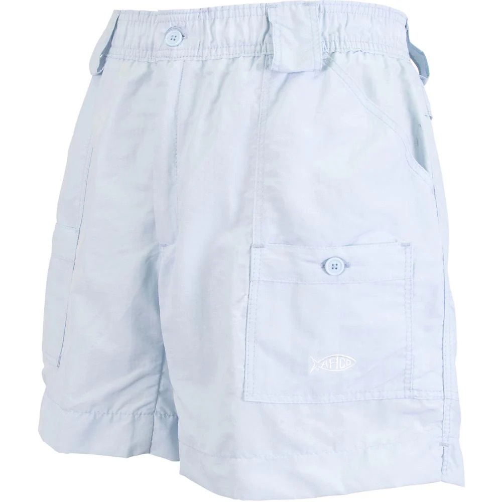 AFTCO Light Blue Fishing Shorts Sky Blue